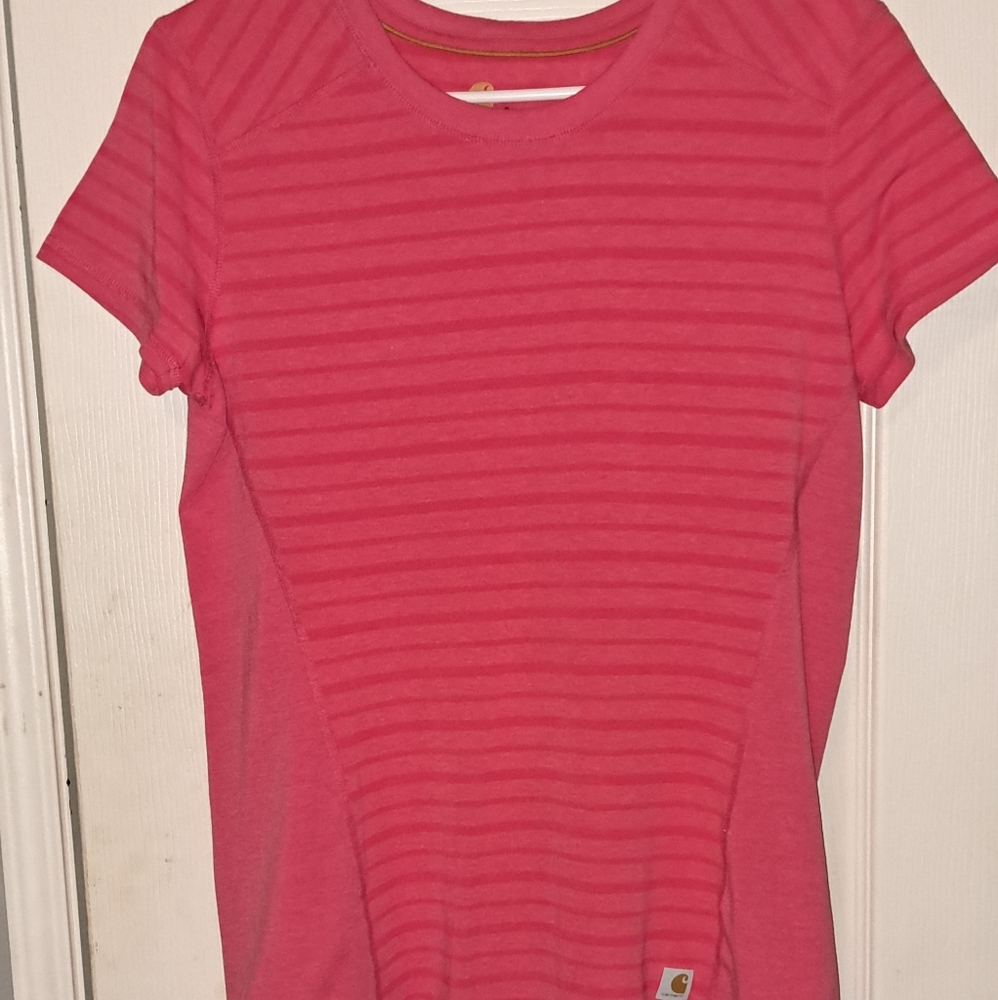 Carhartt women's top. Pink size small